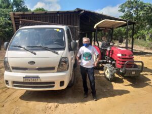Imagem da notícia - Governo do Amazonas, por meio do Fundo de Promoção Social, visita associações de agricultores de Novo Airão