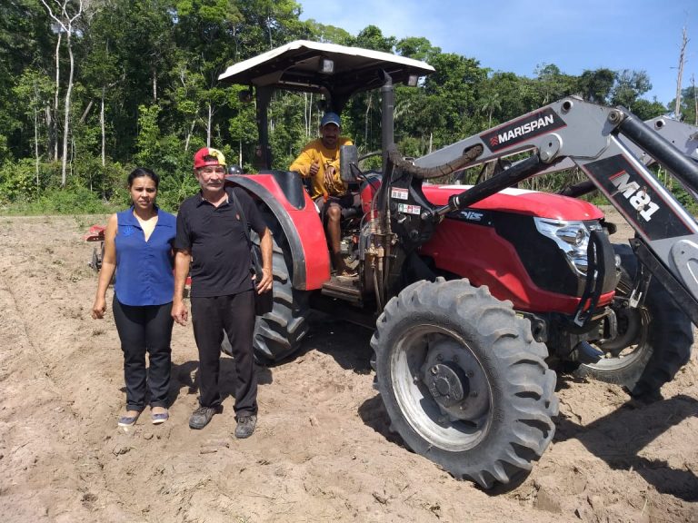 Governo do Amazonas, por meio do Fundo de Promoção Social, realiza visita técnica a agricultores de Presidente Figueiredo