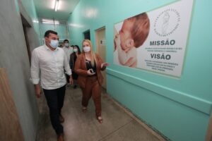 Imagem da notícia - Wilson Lima vistoria obras de ampliação da Maternidade Balbina Mestrinho e anuncia mais investimentos em unidades