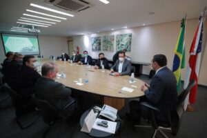 Imagem da notícia - Em reunião com representantes da Eletros, Wilson Lima destaca avanço da indústria local, mesmo com pandemia
