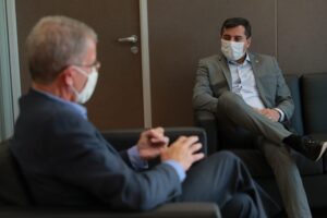 Imagem da notícia - Em Brasília, Wilson Lima solicita a abertura de mais leitos no Hospital Getúlio Vargas para pacientes com Covid-19