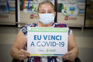 Imagem da notícia - Mais três pacientes recuperados da Covid-19 em Goiânia retornam a Manaus