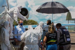 Imagem da notícia - Transferência para tratamento em outros estados é motivo de esperança para familiares de pacientes com Covid-19