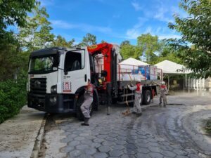 Imagem da notícia - Usinas de oxigênio começam a ser instaladas no HPS João Lúcio e no Hospital Francisca Mendes