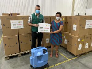 Imagem da notícia - Amazonas recebe 240 concentradores de oxigênio adquiridos com ajuda internacional para combate à Covid-19