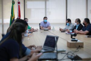 Imagem da notícia - Wilson Lima envia à Aleam projetos sobre repasse do FTI para ações de combate a Covid-19 no interior