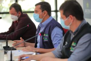 Imagem da notícia - Wilson Lima anuncia abertura de mais leitos na capital e chegada de miniusinas de produção de oxigênio para interior