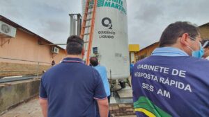 Imagem da notícia - Usinas de oxigênio entram em operação em Itacoatiara, totalizando 22 equipamentos ativos no Amazonas
