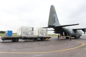 Imagem da notícia - Amazonas recebe mais duas usinas de oxigênio que serão enviadas ao interior do estado