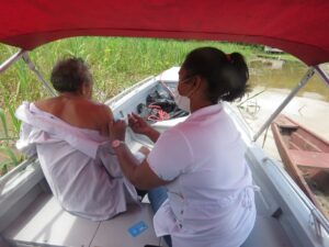 Imagem da notícia - Imunização por meio do Programa de Combate à Covid-19 em Unidades de Conservação chega a 102 comunidades