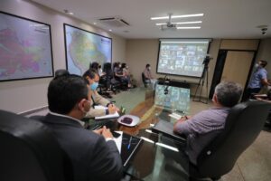 Imagem da notícia - Em reunião com presidente do Senado, Wilson Lima defende vacina para profissionais da educação e segurança