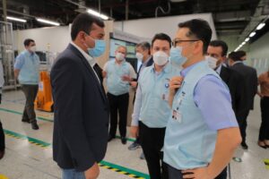 Imagem da notícia - Em visita à fábrica no PIM, Wilson Lima destaca que Estado trabalha para criar ambiente favorável a investimentos