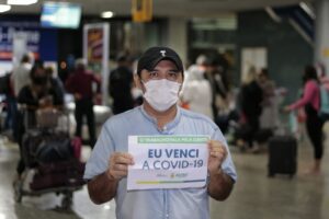 Imagem da notícia - Mais dois pacientes retornam ao Amazonas após vencerem a Covid-19