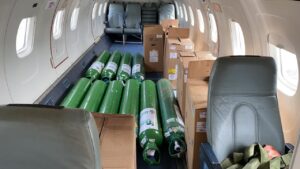 Imagem da notícia - SES-AM envia mais 10 concentradores e 10 cilindros de oxigênio para Humaitá