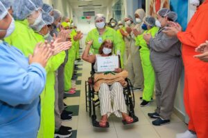 Imagem da notícia - Operação Gratidão’: Na Páscoa, mais cinco pacientes transferidos para Manaus recebem alta