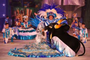 Imagem da notícia - Sem presença de público e respeitando protocolos de segurança, bumbás apresentam Live Parintins 2021
