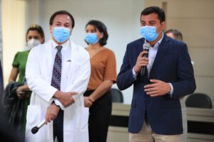 Imagem da notícia - Governador Wilson Lima anuncia médico Anoar Samad como novo secretário estadual de Saúde