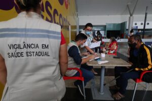Imagem da notícia - Governo do Amazonas inicia testagem de passageiros no aeroporto para vigilância de novas variantes