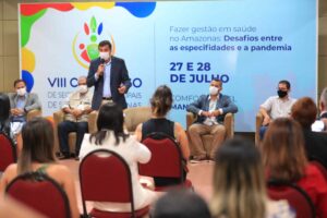 Imagem da notícia - Wilson Lima destaca investimentos do Estado no interior, em congresso de secretários municipais de saúde