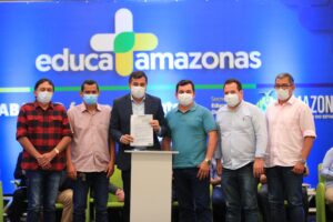 Imagem da notícia - Wilson Lima lança ‘Educa+Amazonas’, com investimento de R$ 400 milhões em educação nos 62 municípios do estado