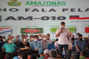 Imagem da notícia - “É a pavimentação de um caminho para o desenvolvimento”, diz Wilson Lima sobre modernização da AM-010