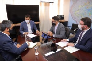 Imagem da notícia - Wilson Lima anuncia que reunião dos governadores membros do GCF em Manaus será em fevereiro de 2022
