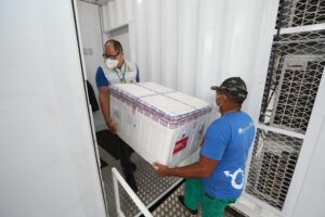 Imagem da notícia - Governo do Amazonas recebe mais 84.950 doses de vacinas contra a Covid-19