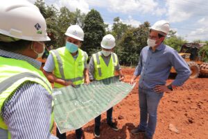 Imagem da notícia - Wilson Lima vistoria fase final das obras de duplicação da AM-070