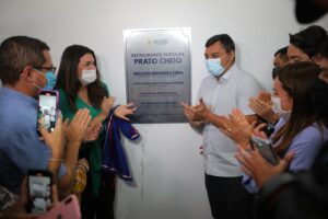 Imagem da notícia - Governador Wilson Lima reinaugura Prato Cheio do bairro Compensa revitalizado, nesta segunda-feira