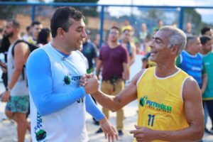 Imagem da notícia - Governador Wilson Lima anuncia o projeto Mais Futevôlei nos Bairros