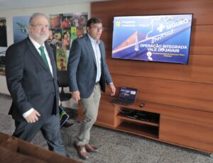 Imagem da notícia - Em Manaus, governador Wilson Lima reúne com procurador-geral da República, Augusto Aras