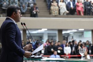 Imagem da notícia - Wilson Lima abre trabalhos legislativos com balanço do mandato e diz que nova economia do AM já é realidade