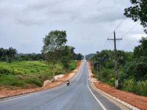 Imagem da notícia - Pavimentação de ramais da BR-174 entra na reta final