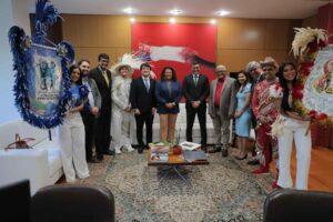 Imagem da notícia - No Ministério da Cultura, Wilson Lima destaca importância do Festival de Parintins e convida Margareth Menezes para conhecer espetáculo