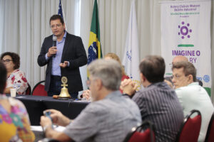 Imagem da notícia - Ações sociais e ambientais do Prosamin+ são destaque em evento do Rotary
