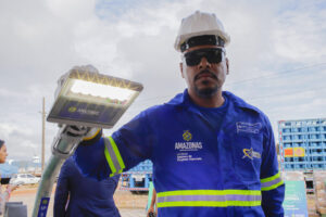 Imagem da notícia - Prosamin+ e Ilumina+ Amazonas são destaque em congresso internacional sobre tecnologia para o meio ambiente