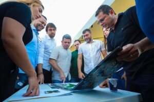 Imagem da notícia - Governador Wilson Lima se reúne com lideranças da área de intervenção do Prosai Parintins