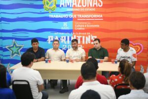 Imagem da notícia - Wilson Lima anuncia repasse de R$ 2 milhões para Caprichoso e Garantido e auditoria sobre recursos repassados