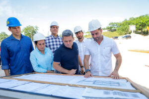 Imagem da notícia - Governador em exercício Tadeu de Souza inspeciona obras do Ozias Monteiro II, novo residencial do ‘Amazonas Meu Lar’
