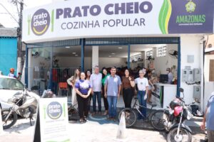 Imagem da notícia - Governo do Amazonas apresenta modelo do programa Prato Cheio para comitiva do Pará