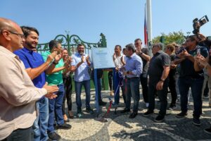 Imagem da notícia - No dia da Elevação do Amazonas à Categoria de Província, Wilson Lima entrega Parque Senador Jefferson Peres revitalizado