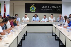 Imagem da notícia - Em reunião com o governador Wilson Lima, lideranças Mura manifestam apoio à exploração do potássio em Autazes