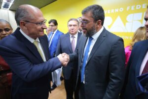 Imagem da notícia - Wilson Lima se reúne com Alckmin para reforçar ações de enfrentamento à estiagem no Amazonas