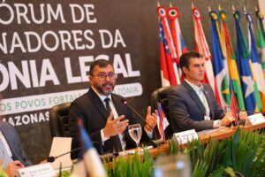 Imagem da notícia - Wilson Lima e governadores da Amazônia Legal assinam carta compromisso de combate a desmatamentos e queimadas