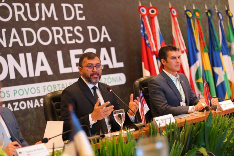 Wilson Lima e governadores da Amazônia Legal assinam carta compromisso de combate a desmatamentos e queimadas