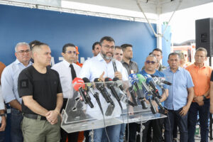 Imagem da notícia - Com aportes de R$ 12,7 milhões, Wilson Lima entrega nova Base Arpão e mais 15 viaturas ao Corpo de Bombeiros