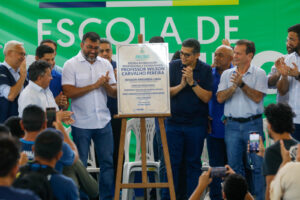 Imagem da notícia - Governador Wilson Lima inaugura primeira escola do Cetam de tempo integral em Silves