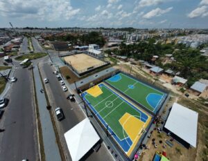 Imagem da notícia - Governo do Amazonas entrega, em um mês, oito espaços esportivos revitalizados em Manaus