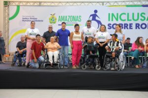 Imagem da notícia - Wilson Lima fortalece políticas de inclusão com a entrega de mil cadeiras de rodas para Pessoas com Deficiência