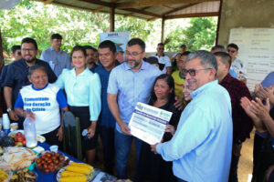 Imagem da notícia - Governador Wilson Lima entrega três ramais pavimentados, beneficiando 800 famílias em Iranduba